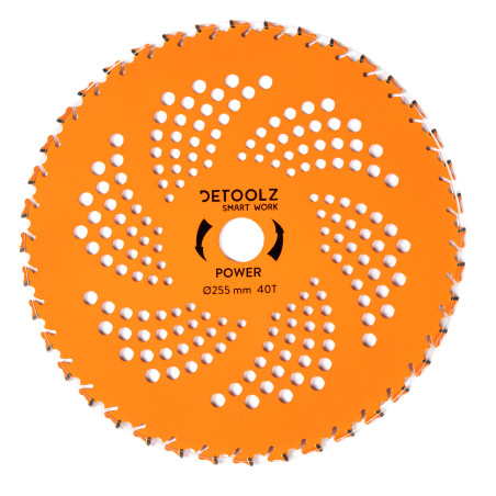 disc motocositoare 40t vidia, 255 x 25.4 x 2 mm, power