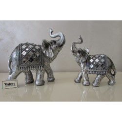 
                
    decoratiune elefant din rasina, silver, 17 x 7 x 19 cm
            