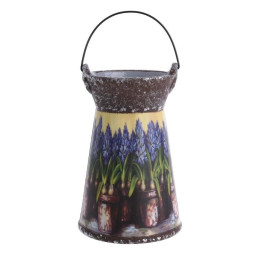 
                
    ghiveci din ceramica hyacinth, retro boutique, multicolor, 15x15x24 cm
            