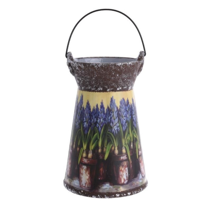 
                
    ghiveci din ceramica hyacinth, retro boutique, multicolor, 15x15x24 cm
            