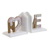 
                
    suport de carti inart, love, alb
            