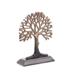 
                
    decoratiune de birou in forma de copac din aluminiu , auriu, 18x7x26 cm
            