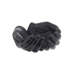 
                
    decoratiune de masa din rasina, maini, culoare neagra, 19x17x12 cm
            