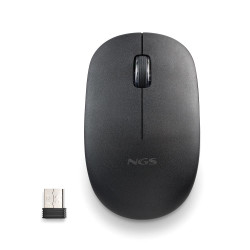 mouse wireless usb 1000dpi  silent click  negru  ngs