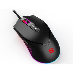 mouse gaming sandberg 640-20 azazinator  6400dpi  usb  rgb