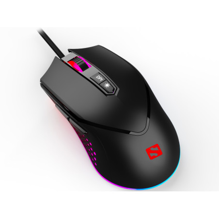 mouse gaming sandberg 640-20 azazinator  6400dpi  usb  rgb