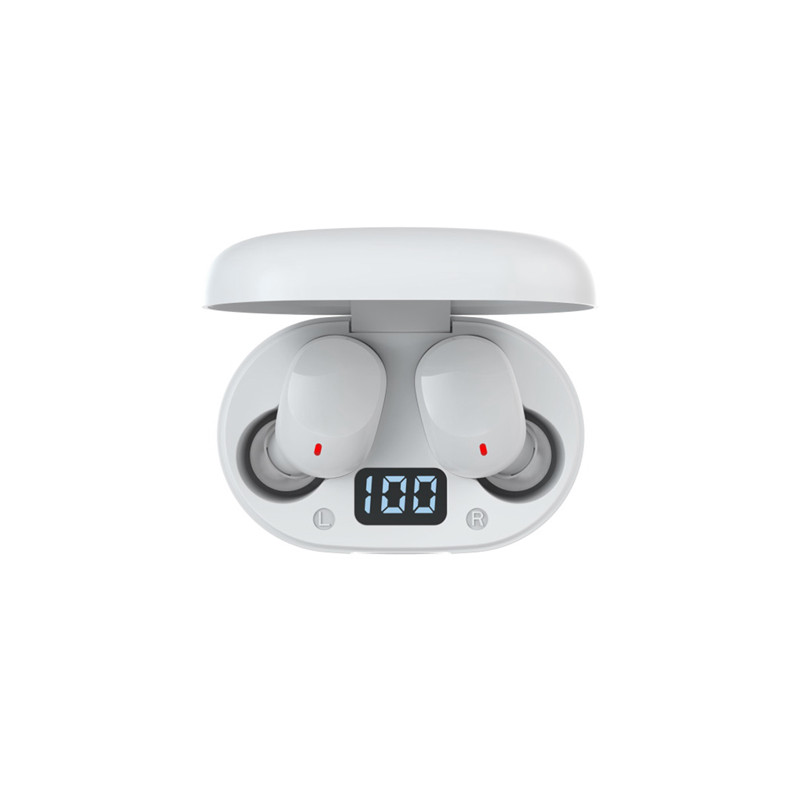 casti bluetooth tws in ear - alb