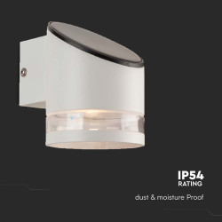 lampa led cu incarcare solara 1w ip54 3000k - alb