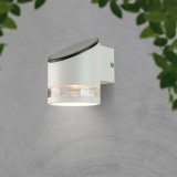 lampa led cu incarcare solara 1w ip54 3000k - alb