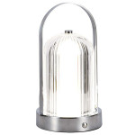 lampa birou 3in1 cu acumulator 1800mah - crome
