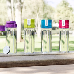 sticla cu filtru fill&go vital 0.6 l pink brita