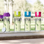sticla cu filtru fill&go vital 0.6 l pink brita