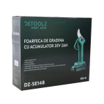 foarfeca de gradina cu acumulator 20v 2ah