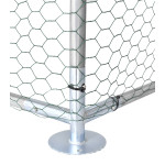 cotet (tarc) pasari, 3x10x2m, micul fermier