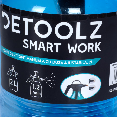 pompa de stropit manuala, detoolz 2l