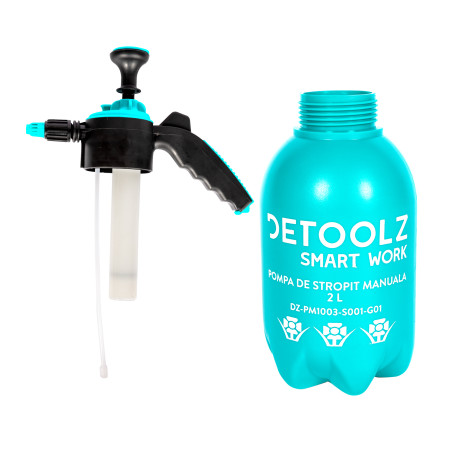 pompa de stropit manuala, detoolz 2l