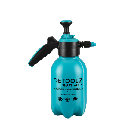 pompa de stropit manuala, detoolz 3l