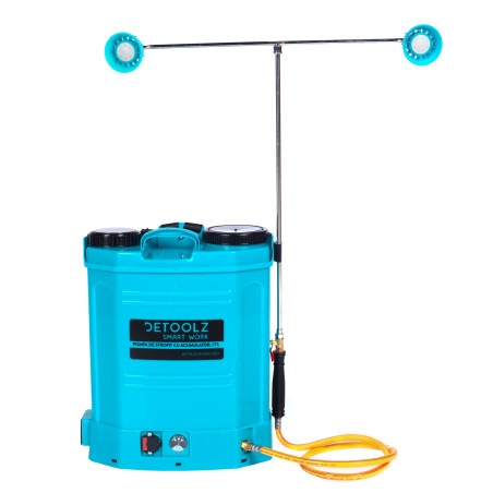 pompa de stropit cu acumulator, detoolz 17l
