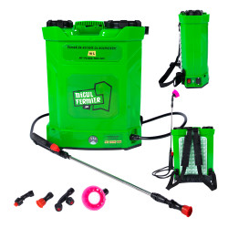 pompa de stropit cu acumulator, micul fermier 16l