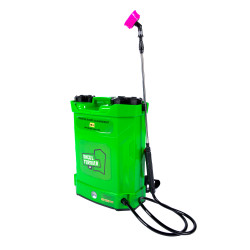 pompa de stropit cu acumulator, micul fermier 16l