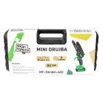 mini drujba micul fermier, 20v, cu doua lame 6' si 8', doua lanturi