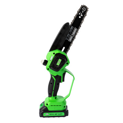 mini drujba micul fermier, 20v, cu doua lame 6' si 8', doua lanturi
