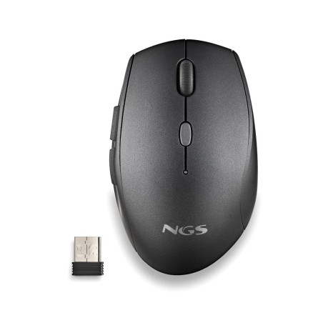 mouse wireless ngs bee  1600dpi  silent click  negru