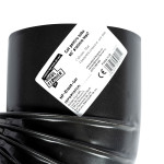 cot pentru soba pe lemne, 90˚, 120mm, gri mat