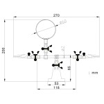 Instrumente Inspectie, Mana de ajutor cu lupa NAR0044 ZD-10D -3, dioda.ro