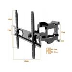 suport de perete tv, ltc, telescopic, 37-75", negru
suport de perete tv, ltc, telescopic, 37-75", negru