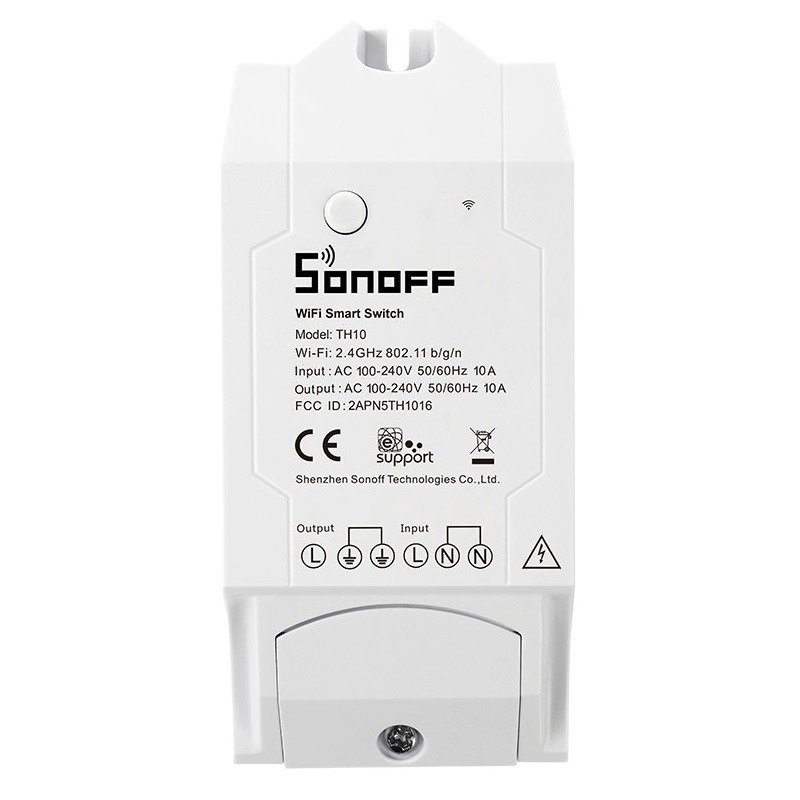 Intrerupator temperatura si umiditate smart sonoff th10, control vocal si prin aplicatie, 10a, 2200w, wifi
intrerupator temperatura si umiditate smart sonoff th10, control vocal si prin aplicatie, 10a, 2200w, wifi