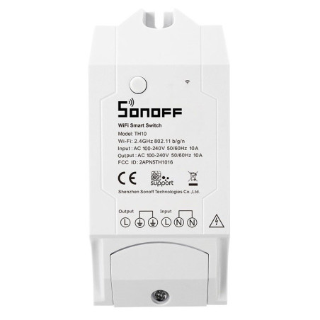 
                
    intrerupator temperatura si umiditate smart sonoff th10, control vocal si prin aplicatie, 10a, 2200w, wifi