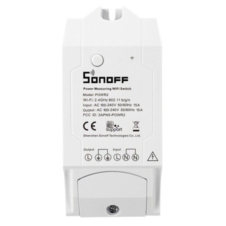 
                
    intrerupator smart sonoff pow r2, monitorizarea consumului, control vocal si prin aplicatie, 15a, 3500w, w