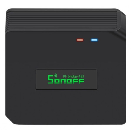Convertor smart sonoff rf bridge 433, rf - wifi, 433mhz, negru