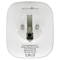 
                
    priza inteligenta gosund sp112, wi-fi, 16a, 2xusb, monitorizare consum energie, compatibil amazon alexa, g