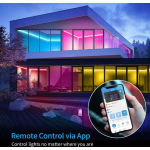 banda led govee h6110 rgb, sincronizare muzica, wifi si bluetooth 10m, alexa, google asistant