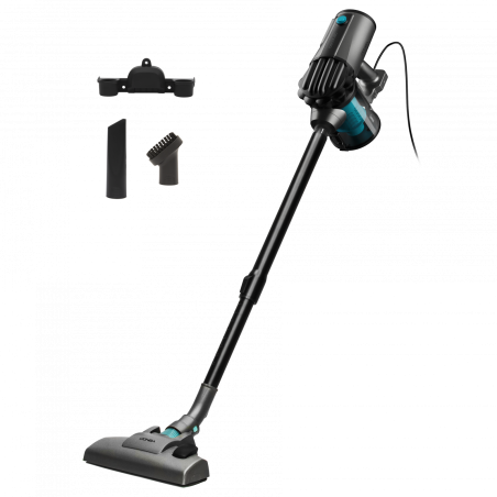 aspirator ciclonic 2 in 1 cecotec thunderbrush 560, putere 600w, rezervor 500ml, tehnologie 180  º, cablu 4.5m, negru