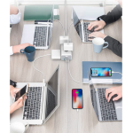 prelungitor tip cub tessan ts-306, 6 prize, 3 usb 3a, cablu 2m prelungitor tip cub tessan ts-306, 6 prize, 3 usb 3a, cablu 2m