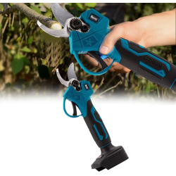 foarfeca electrica pentru gradina rovo rv-fe, motor brushless, 2 acumulatori 2000mah, 800w, valiza de transport