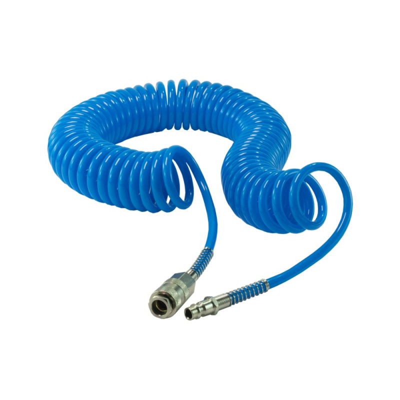 furtun pneumatic spiralat pu 5x8 mm, 10 m furtun pneumatic spiralat pu 5x8 mm, 10 m