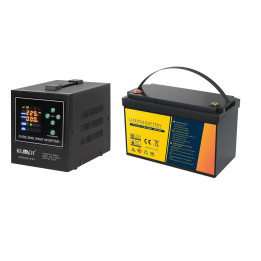 Ups Centrala Termica PRO-Sinus-800-LFP4 si Acumulator LFP4 12v 100Ah Volt Romania LFP12-100