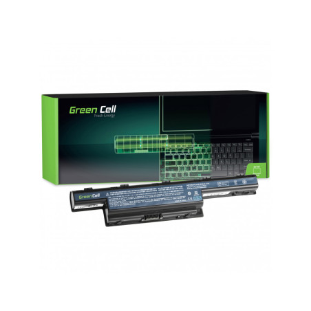 baterie laptop acer aspire 5741/g 5742/g 5750/g e1-521 e1-531 e1-571  6600mah  ac07 green cell