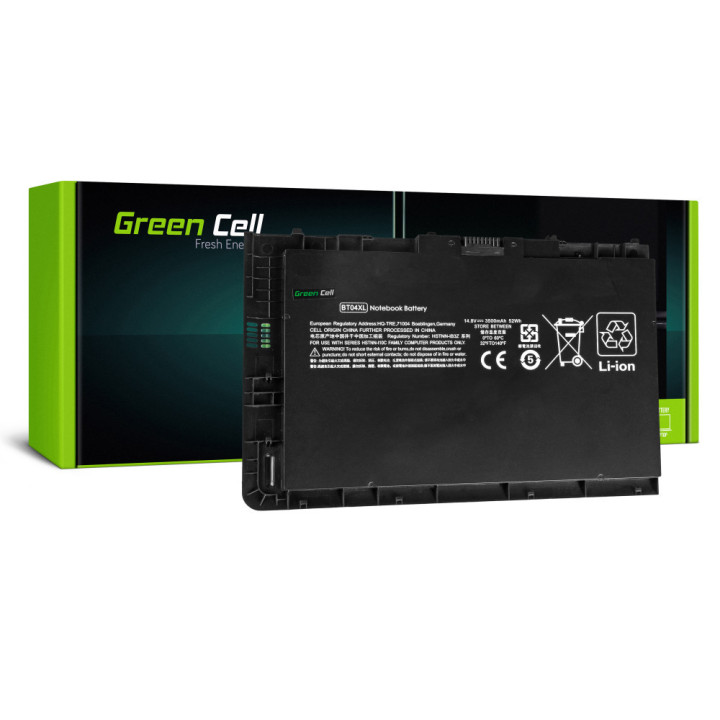 baterie laptop hp elitebook folio 9470m 9480m  3500mah  hp119 green cell