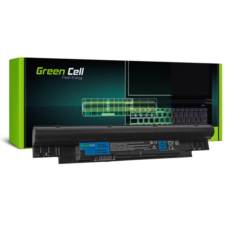 baterie laptop dell vostro v131 v131r v131d  latitude 3330  4400mah  de65 green cell