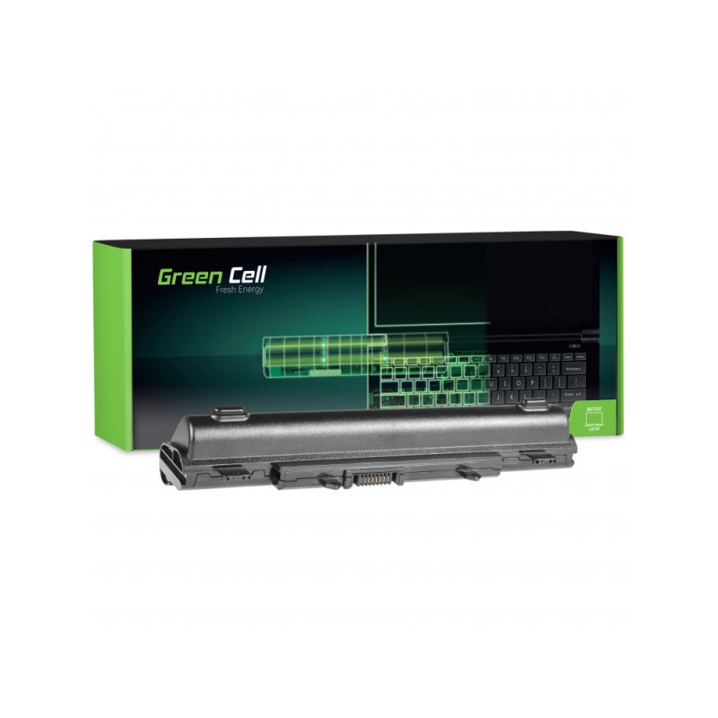 baterie laptop acer aspire e14 e15 e5-511 e5-521 e5-551 e5-571  4400mah  ac44d green cell