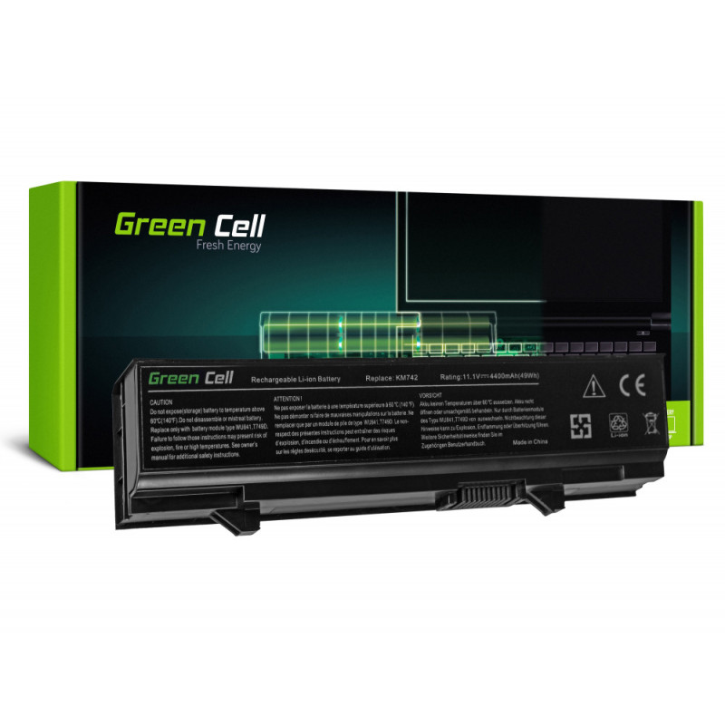 baterie laptop dell latitude e5400 e5410 e5500 e5510  4400mah  de29 green cell