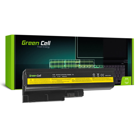 baterie laptop lenovo thinkpad t60 t60p t61 r60 r60e r60i r61 r61i t61p r500  4400mah  le01 green cell