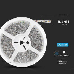 banda led smd5050 60led/m 3000k ip65 5m
