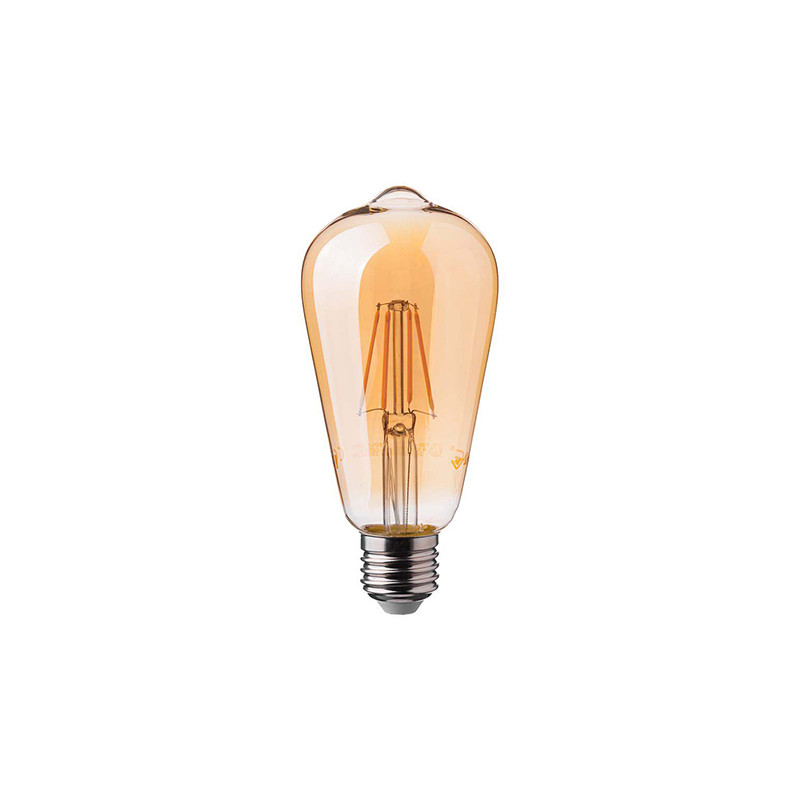 bec led st64 e27 6w cu filament 2200k model edison bec led st64 e27 6w cu filament 2200k model edison