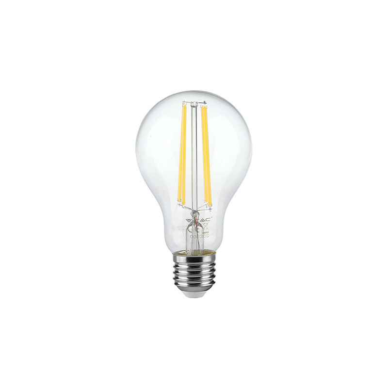 bec a60 e27 filament led 12w 3000k alb cald